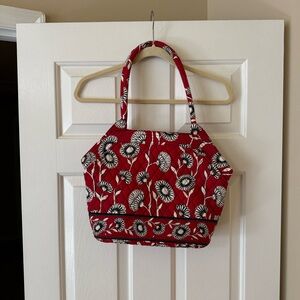 Vera Bradley Deco Daisy Angled Tote